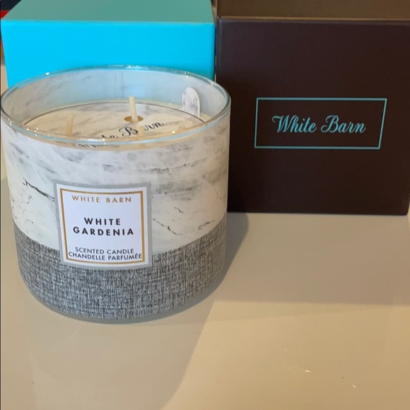 White Barn Other - New White Gardenia Scented Candle by White Barn